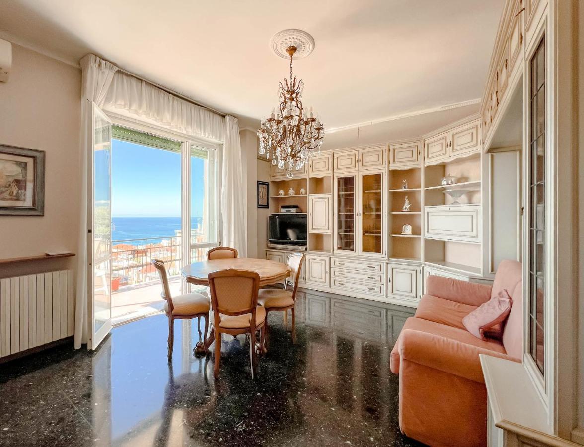Grande Appartamento Vista Mare Varraze Exterior foto