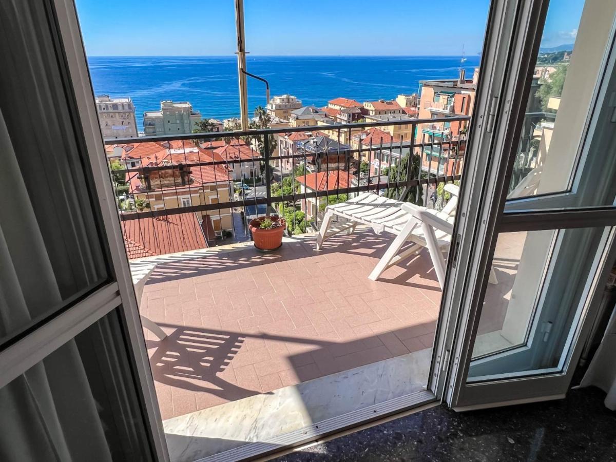 Grande Appartamento Vista Mare Varraze Exterior foto